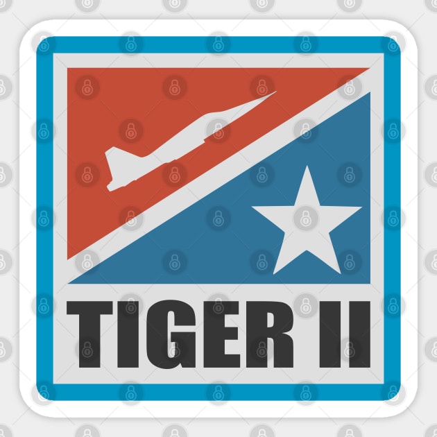 F-5 Tiger 2 Sticker by TCP